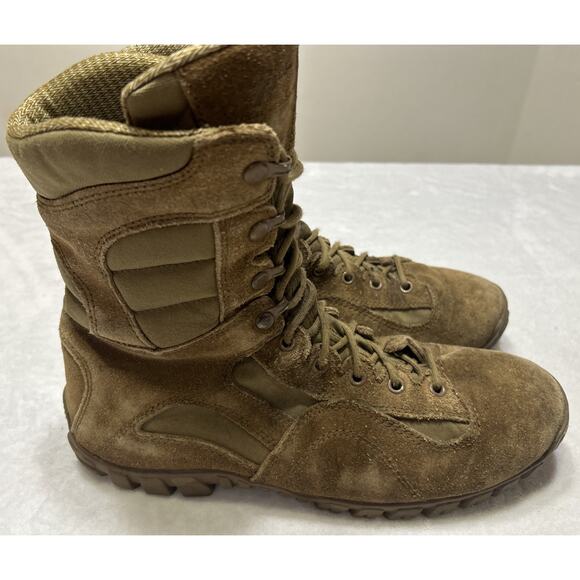 Tactical Research Boots Size 10.5 W Combat Military Khyber TR550 Coyote Vibram - Picture 2 of 8